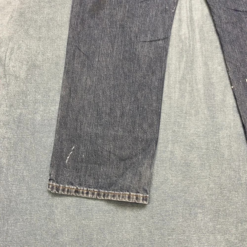 Vintage Carhartt Jeans Mens 38x30 Blue Denim Everyday Wear Relaxed Fit Wide Leg